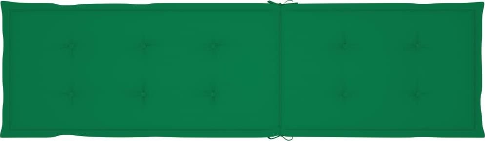 vidaXL Poduszka na leżak zielona 75+105 x50x4 cm 314178