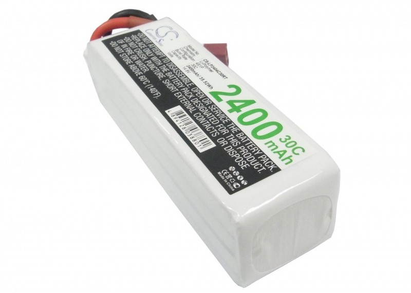 Cameron Sino 2400mAh 35.52Wh Li-Polymer 14.8V 4S 30C Cameron Sino)