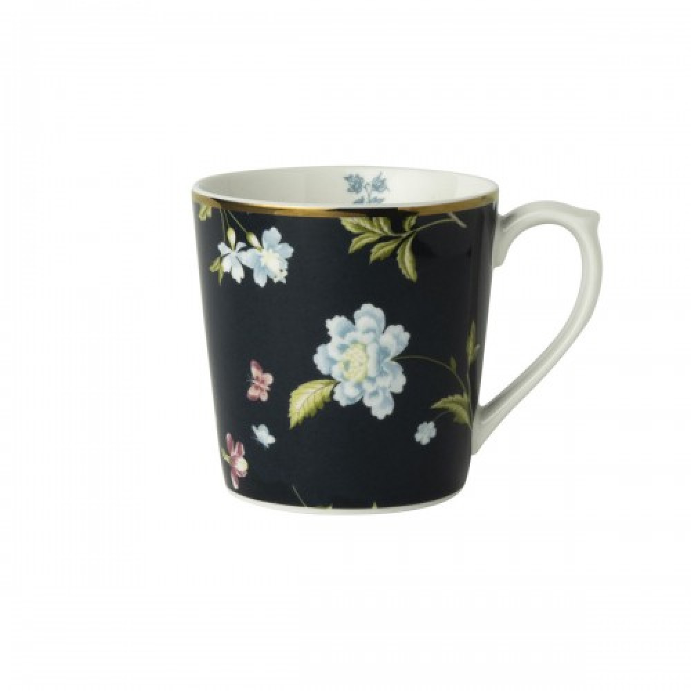 Laura Ashley Laura Ashley Heritage kubek porcelanowy Midnight Uni pojemność 350 ml