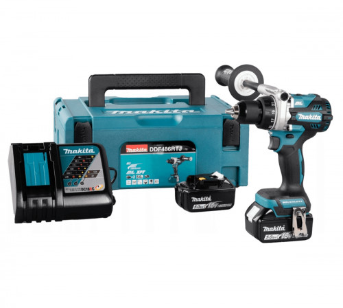 Makita DDF486RTJ - Wiertarko-wkrętarka DDF486RTJ