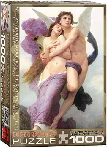 Eurographics porwanie psyche od Williama adolphe bouguereau 1000 elementów puzzle
