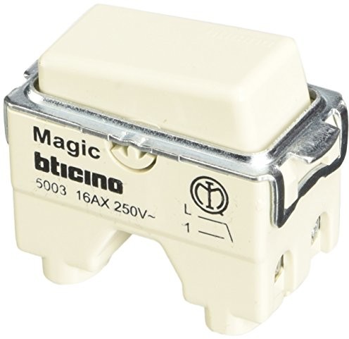 Bticino S5003 seria F Magic przełączające moduł 1, 6 A, kość słoniowa