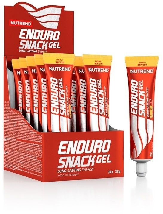 Nutrend Żel energetyczny ENDUROSNACK 75 g. - tuba- Smak Morela