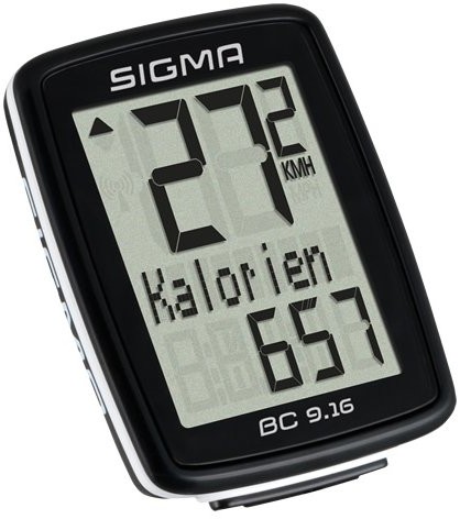 Sigma Sport komputer rowerowy BC 9.16, czarna, One Size, 9160 09160