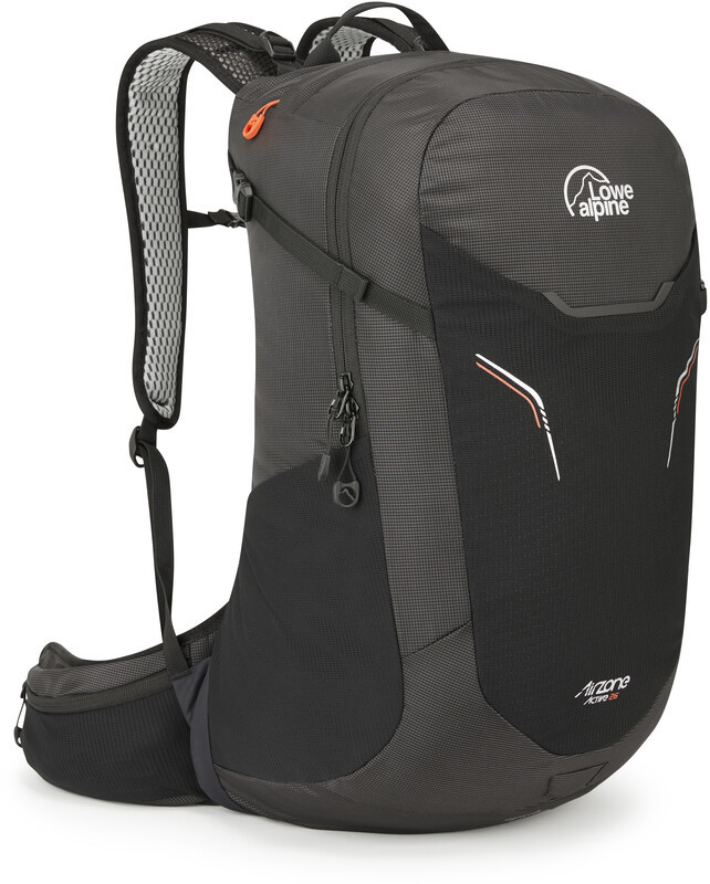 Lowe Alpine Airzone Active 26 Backpack Men, czarny 2022 Plecaki turystyczne FTF-25-BLK-26