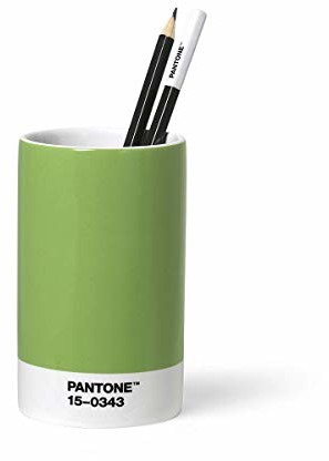 Pantone Pantone organizer biurkowy na długopisy, porcelana, Green 15-0343 101490343