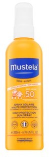 Mustela Bébé High Protection Sun Spray SPF50 spray do opalania dla dzieci 200 ml