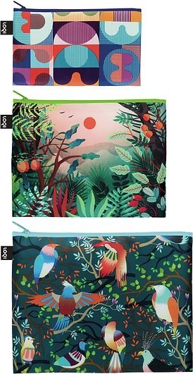 Loqi Saszetki Zip Pockets 3 szt. Hvass&Hannibal
