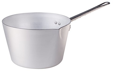 Pentole Agnelli pentole agnelli garnków, stożkowy kształt, z uchwytem z dziób, aluminiowa, bltf wykonana ze stali nierdzewnej, w kolorze srebrnym, srebrny/czarny, 20 cm FAMA920