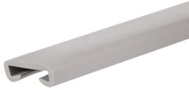 Quest Listwa poręczowa PCV PREMIUM poręczówka 40x8mm srebrny 1 mb 460-56/PS-srebrny