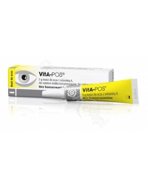Ursapharm Arznemittel Gmbh Vita Pos Maść Do Oczu Z