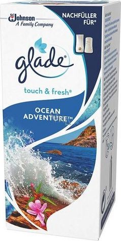 Glade Odświeżacz powietrza touch&fresh ocean adventure zapas 10ml CH1259