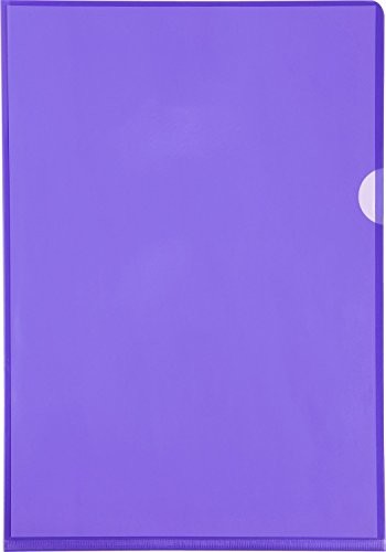 Exacompta akt koszulki na dokumenty A4 PVC GL 130 10ST VIO 660505E