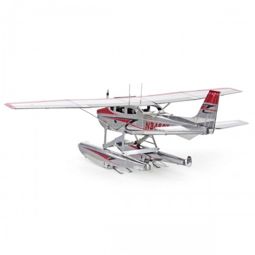 Metal Earth Fascinations Cessna 182 Floatplane Model Do Składania Metalowy