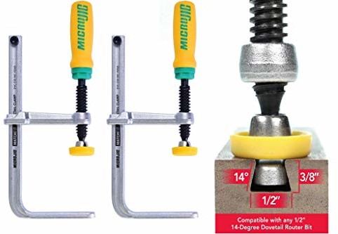 MICROJIG, Inc. Matchfit Dado Stop firmy Microjig akcesoria do prowadnic Matchfit jaskółczy ogon., DVC-538K2