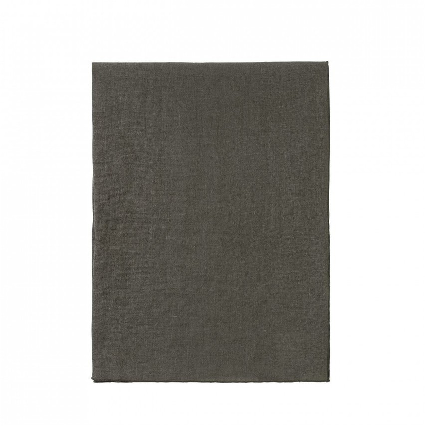 Blomus Lniany bieżnik 45x140cm LINEO ciemnozielony B63731