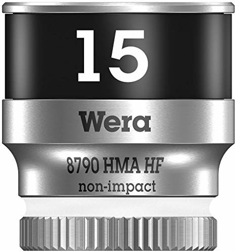 Wera 05003010001 8790 HMA HF nasadka na klucz nasadowy, biała, 15,0 mm