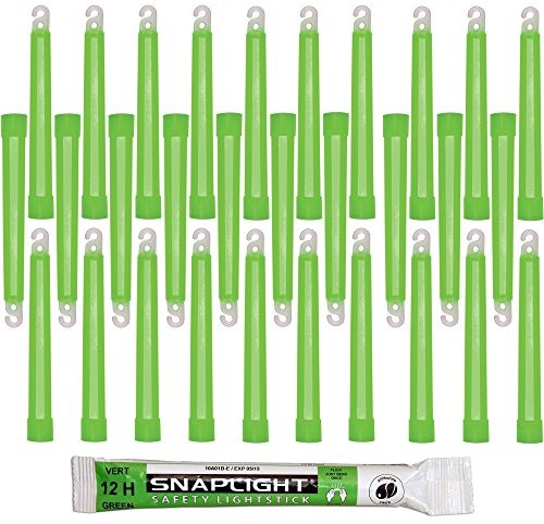 Cyalume Technologies cyalume snapl Skating Zielony świetliki Glowsticks  15 cm 6 inch Industrial Grade pałka świetlna SA8-308076AM