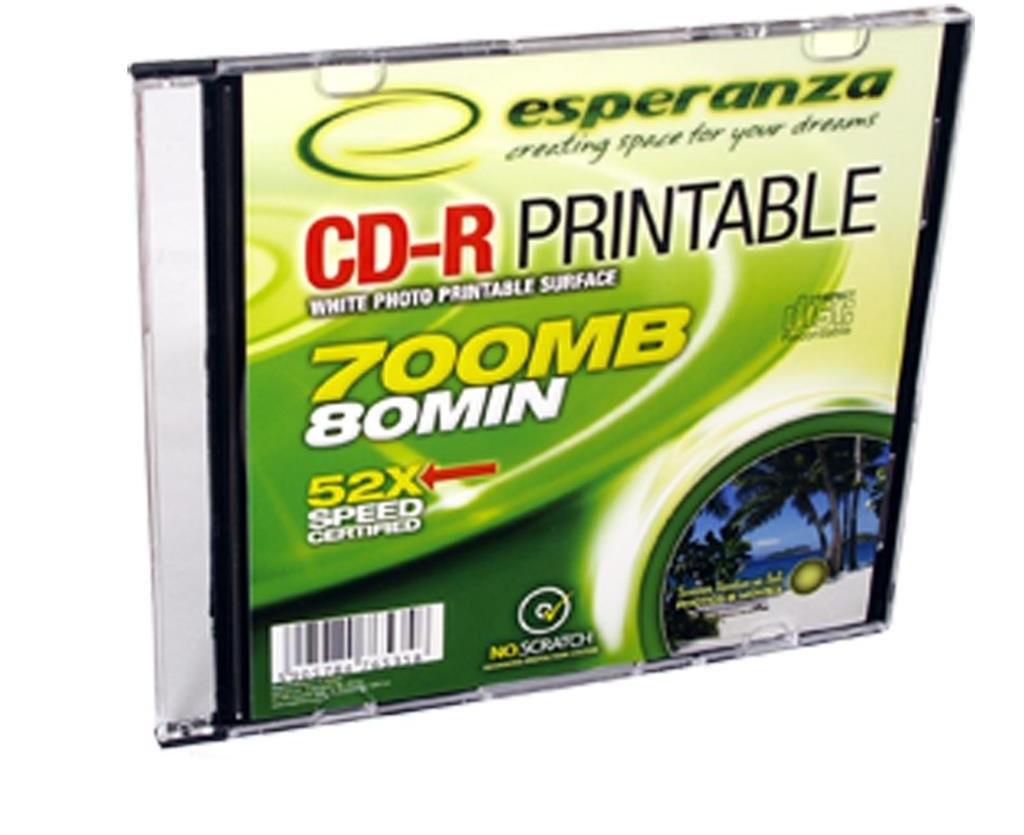Esperanza Płyty CD-R 2181, 700 MB, 52x, 200 szt.