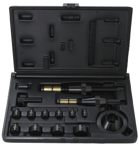 KS Tools Komplet narzędzi 455.0170 uniwersalne-zachodzeń nawiertaki 15,0 26,0 MM, 19-częściowy 455.0170
