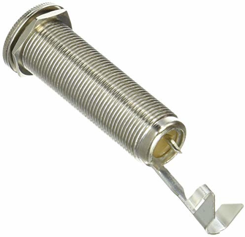 Allparts Wszystkie części EP 0151-000 długie gwintowane gniazdo wejściowe 1/4 cala EP 0151-000