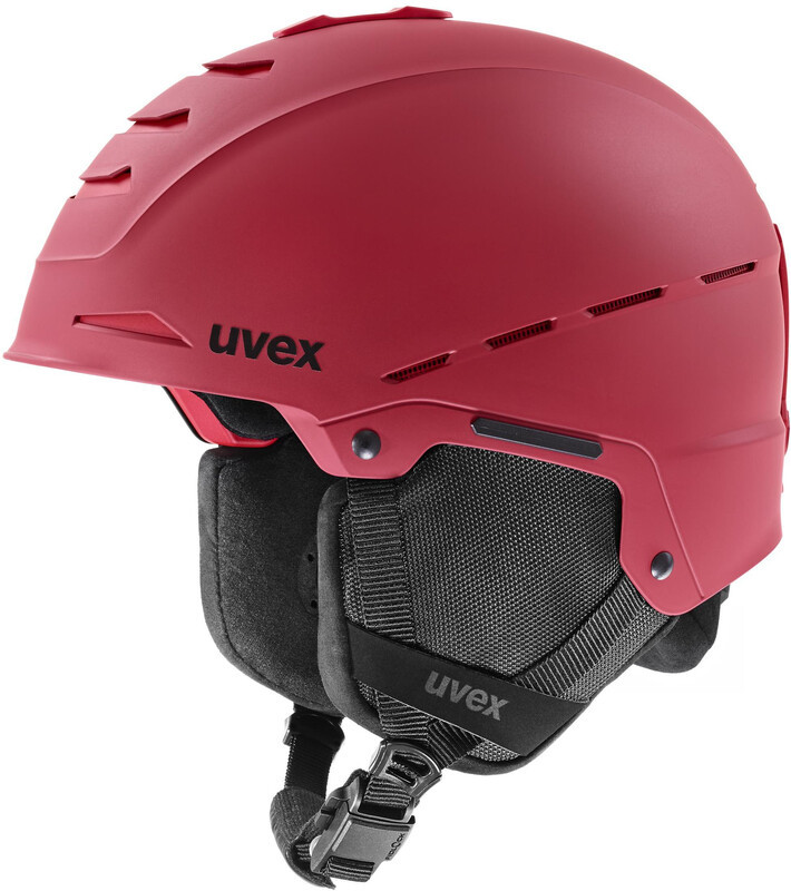 Uvex Legend Pro Kask, oxy red mat 52-55cm 2020 Kaski narciarskie S5662456003