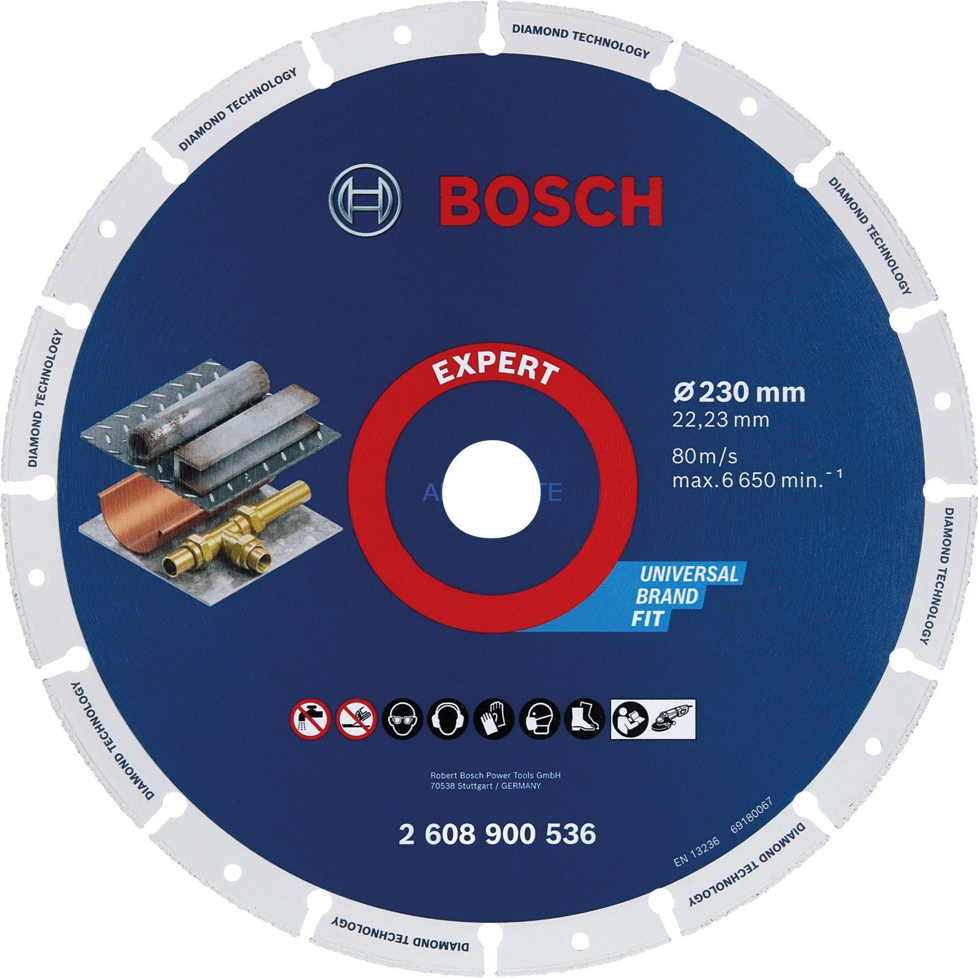 Bosch 2608900536, Ostrze, tarcza 4059952536859