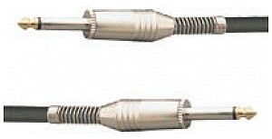 Skytec Kabel gitarowy 6.3m / m czarny 3M 177.607