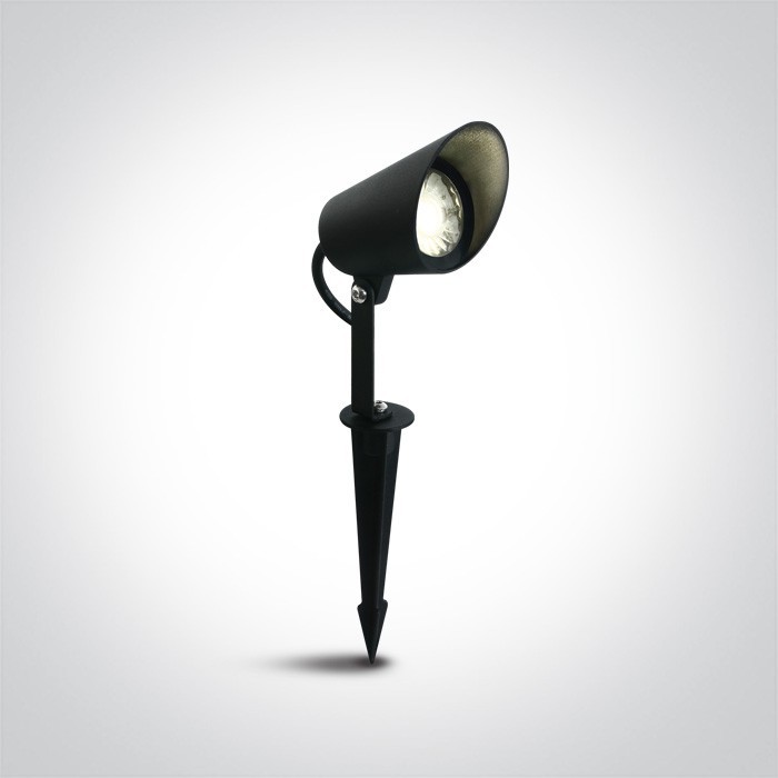 OneLight Lampa ogrodowa LED Moira 8w IP65 czarna wbijana 67458/B/W - OneLight 67458/B/W