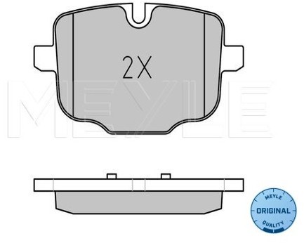 Wulf Gaertner Autoparts Zestaw klocków hamulcowych, hamulce tarczowe Wulf Gaertner Autoparts 025 247 0318