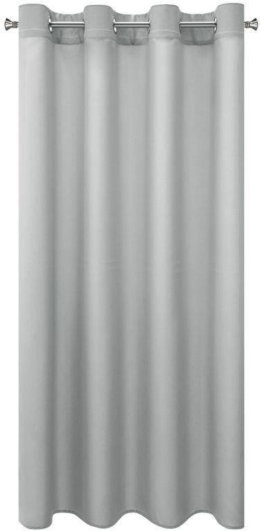 Eurofirany Euro Firany Zasłona Rita 140 x 175 Stalowy 1223669