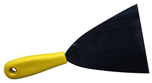 Maya Professional Tools 88100  4 szpachelka, ze stali nierdzewnej, elastyczny z uchwytem z tworzywa sztucznego, FBK/Higiena żywności, 120 MM, żółty 88100-4