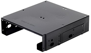 SilverStone SST-SDP10B Drive Bay Black, czarny adapter zatoki 5.25 na 1x 3.5 i 2