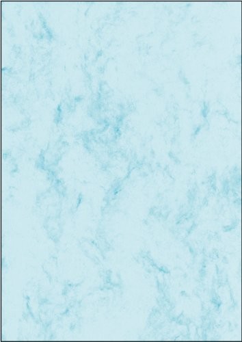 Sigel DP191 marmur-Paper Beige, niebieski 50 arkuszy DP551