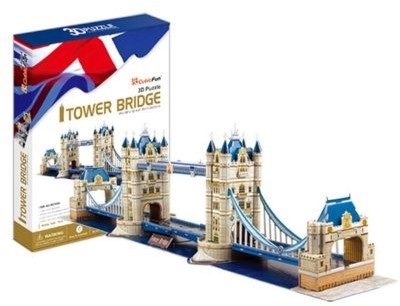Cubicfun Puzzle 3D 120 el Tower Bridge Zestaw XL MC066h