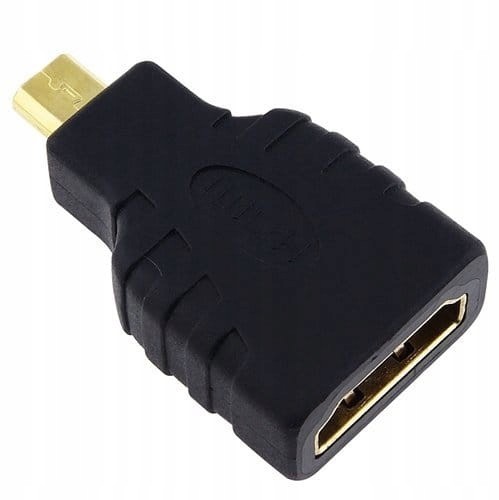 Adapter Hdmi żeński micro Hdmi męski Przejściówka