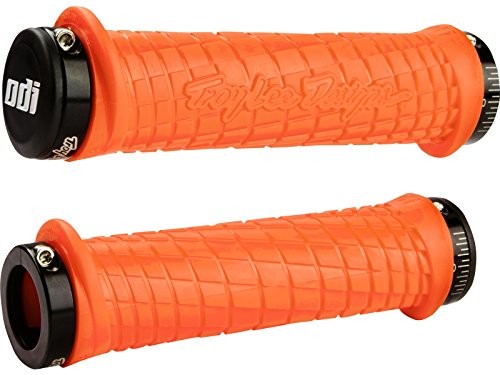 ODI Uchwyty  MTB Bonus Pack Troy Lee Designs Grip, pomarańczowy, czarny, 130 MM, d30tlo-B 120801306_Orange-Schwarz_130 mm