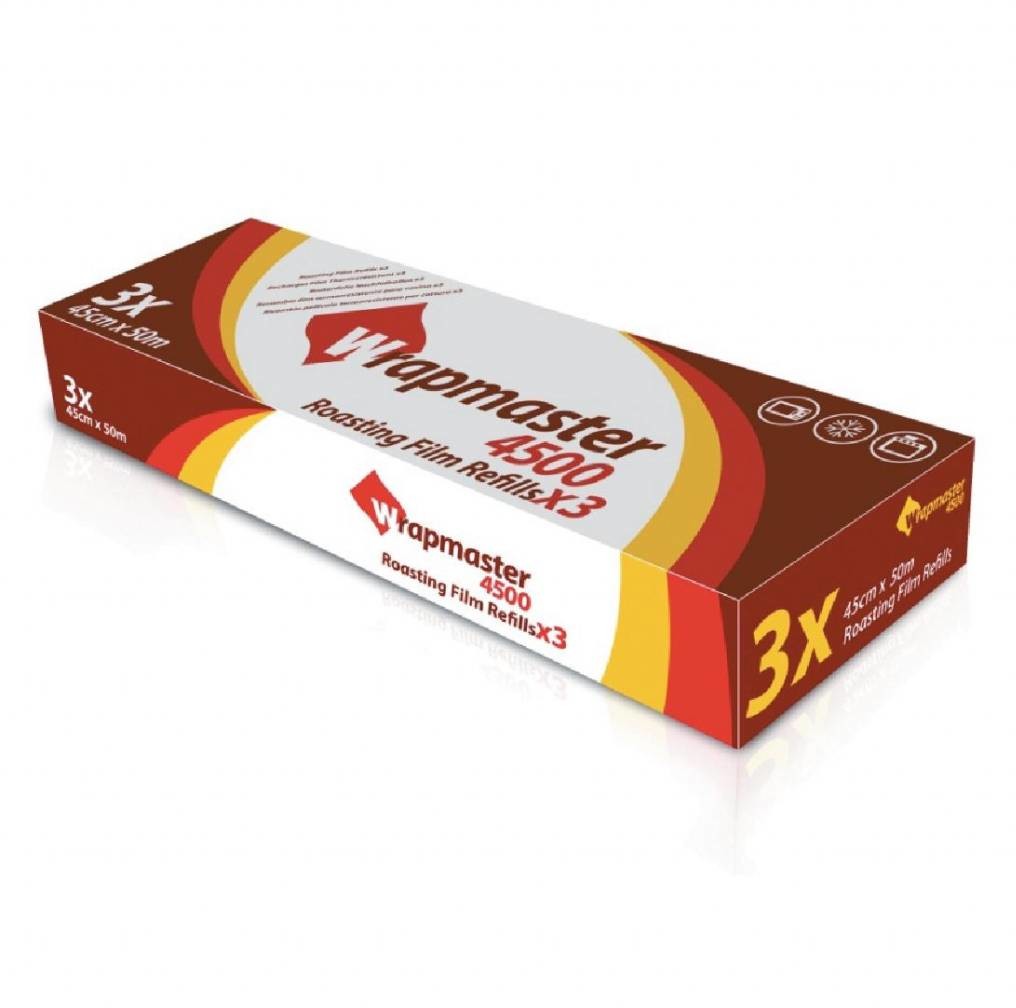 Wrapmaster Folia do pieczenia | 450mm x 50m | 3 szt. GH029