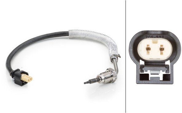 HELLA czujnik, temperatura spalin 6PT 014 494-191 6PT 014 494-191