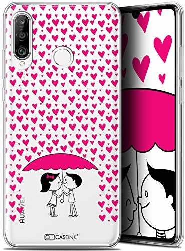 Caseink Etui ochronne do Huawei P30 Lite, 6,2 cala (6,2 cala), ultracienkie etui Love Regie d'Amour CRYSPRNTP30LITERLOVEUMBRAIN