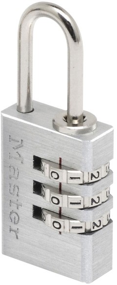 Master Lock Kłódka szyfrowa 20 mm aluminium 7620EURDCC