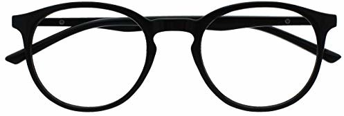 OPULIZE Opulize Met niebieskie światło blokowane okulary komputerowe gry czarne męskie damskie zawiasy sprężynowe B60-1 +0,00