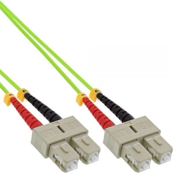 InLine Patchcord światłowodowy Duplex SC/SC 50/125m OM5 5m 83505Q 83505Q