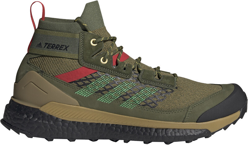 Adidas TERREX TERREX Free Hiker Blue Hiking Shoes Men, oliwkowy UK 7,5 | EU 41 1/3 2021 Trapery turystyczne FX4534-EPG57-7,5