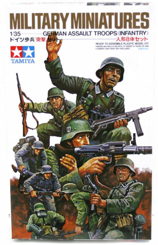 Tamiya TAMIYA  German Assault Troops (Infantry) 35030
