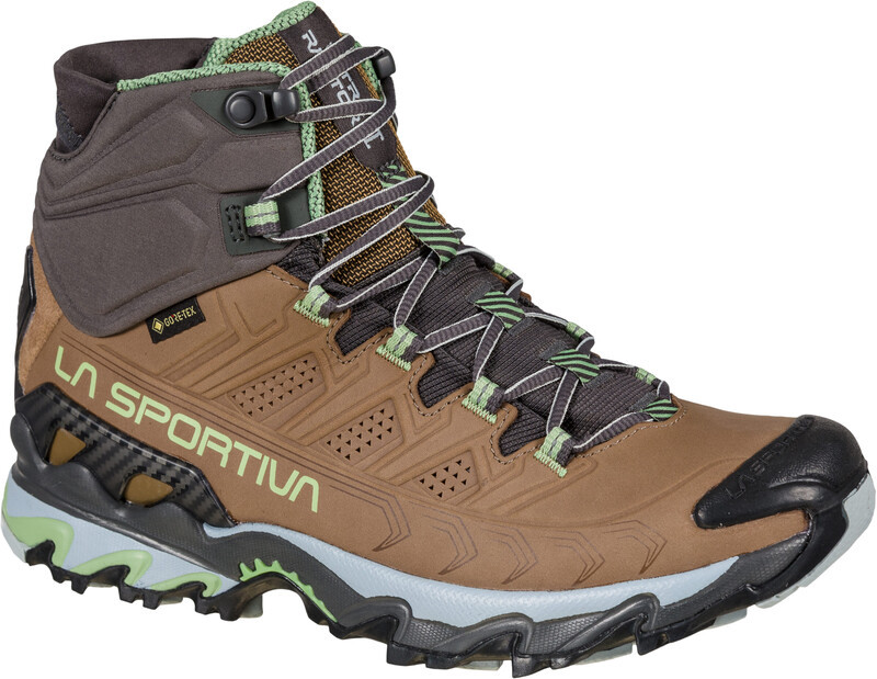 La Sportiva Ultra Raptor II Mid Leather GTX Shoes Women, beżowy EU 37 2021 Trapery turystyczne