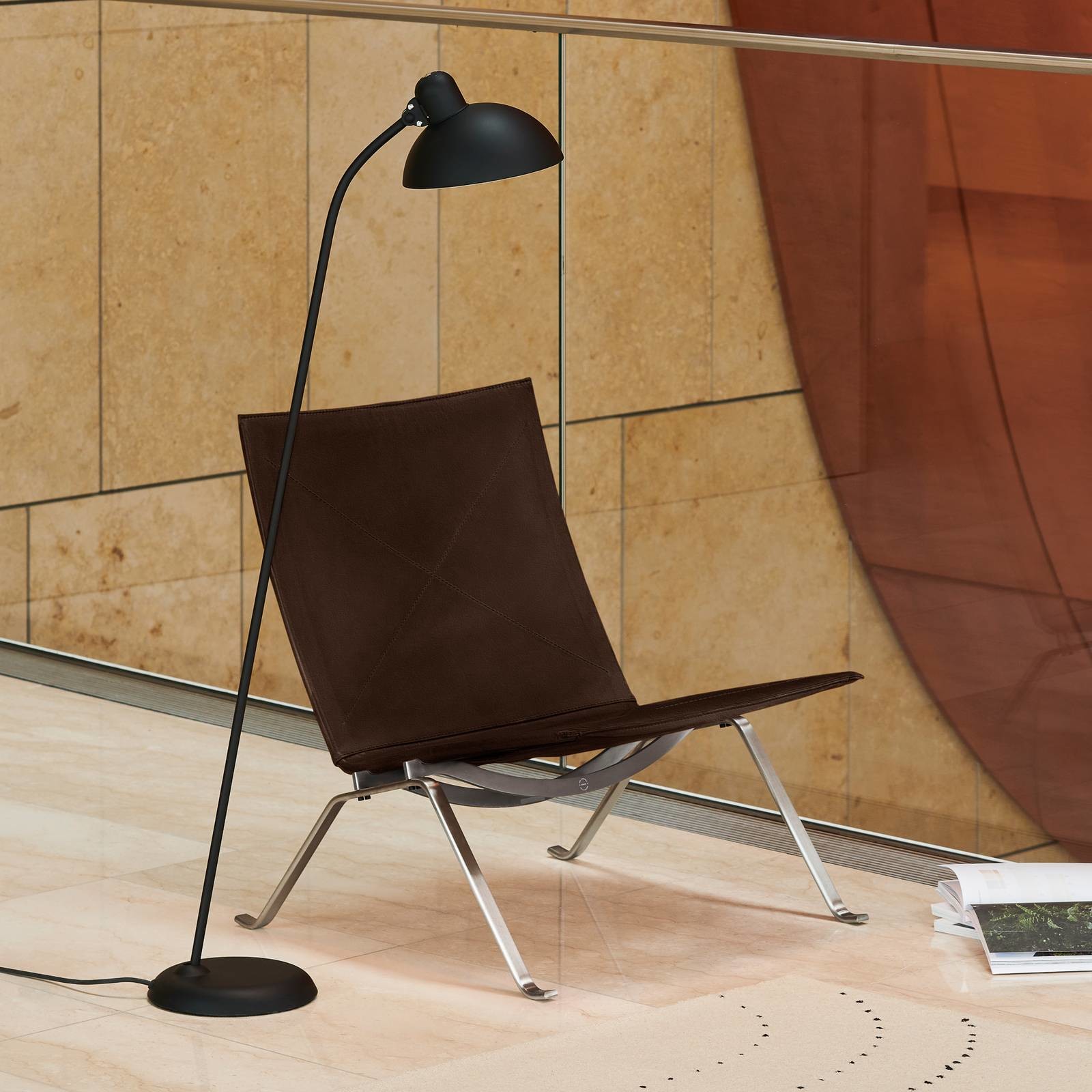 FRITZ HANSEN FRITZ HANSEN Kaiser Idell 6556-F matowy czarny