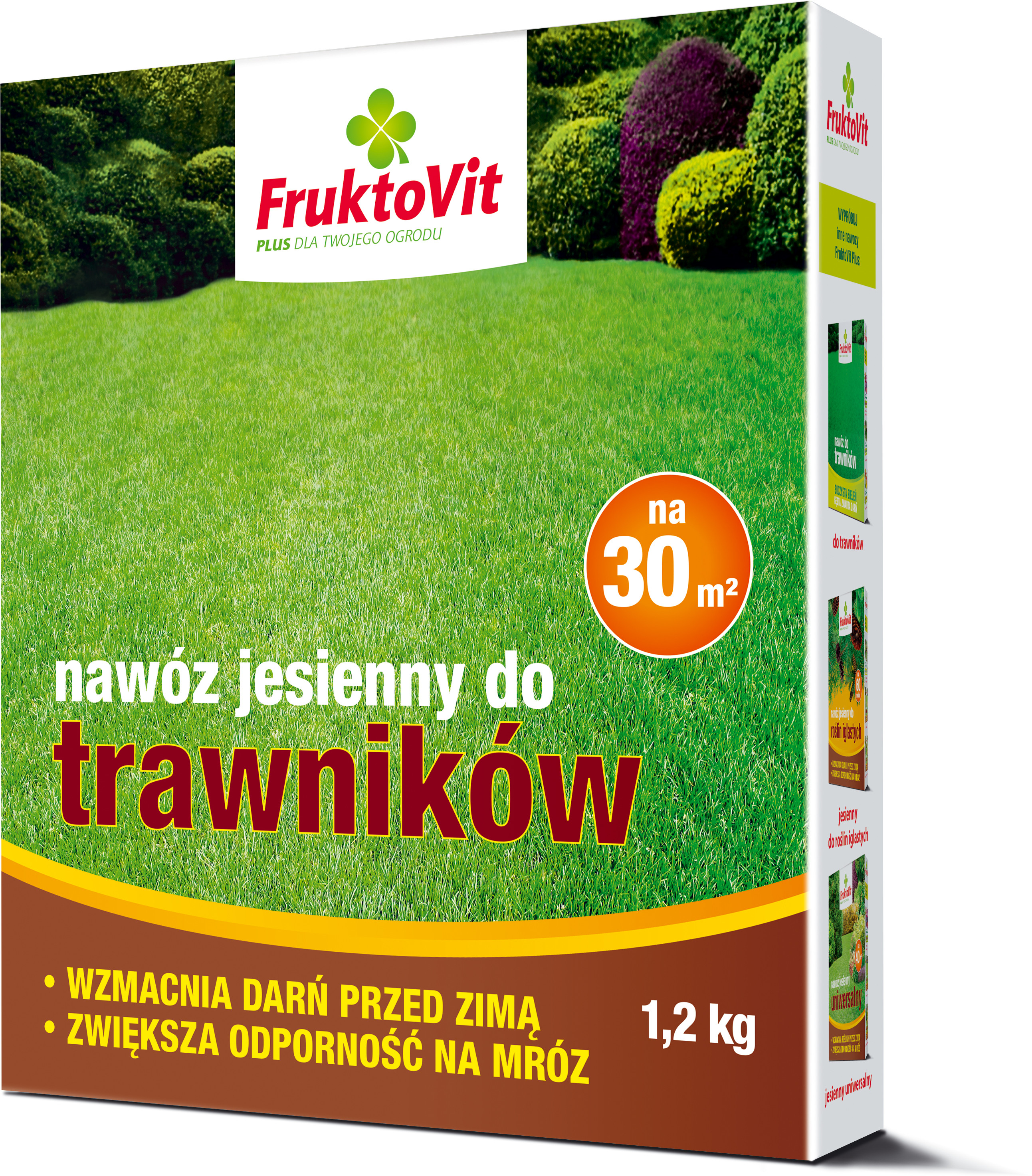 Fruktovit Plus Nawóz jesienny granulowany do trawników 1,2 kg