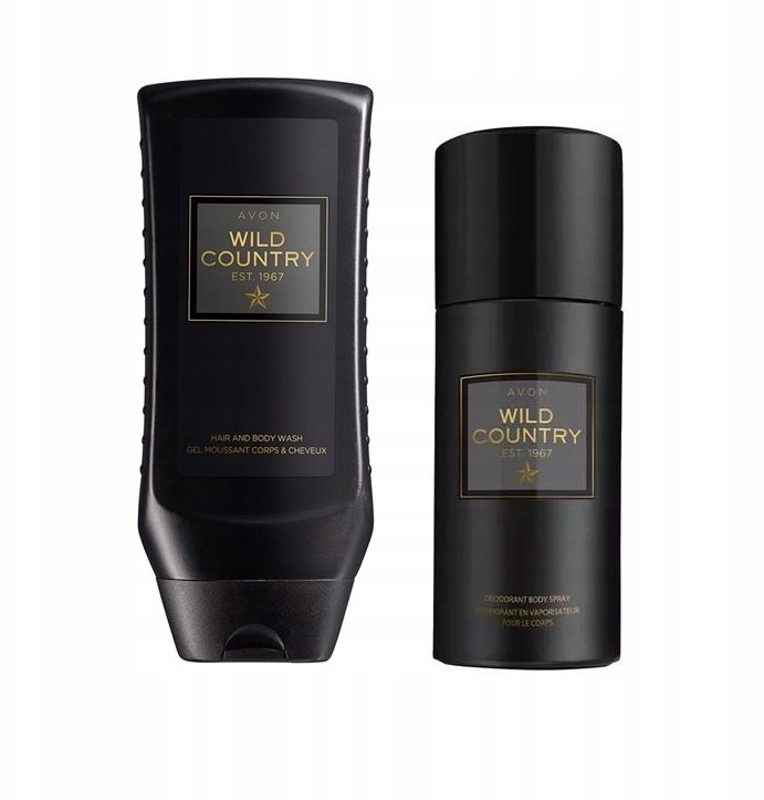 Avon AVON_Wild Country_ zestaw - żel+dezodorant