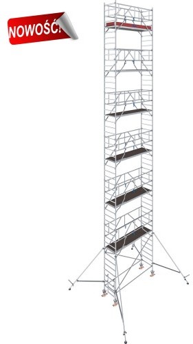 Krause Rusztowanie - STABILO 1000 2,5 x 0,75m, wys.rob. 14,30m (777119)